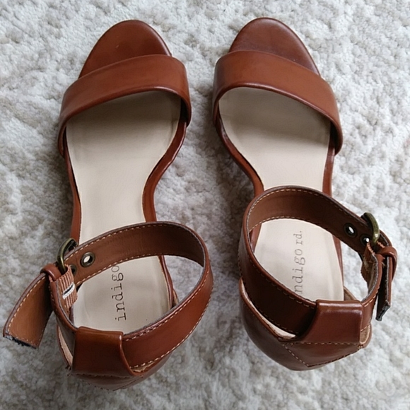 Indigo Rd. Irimagen-R Block Studded Heel 7M Brown - Picture 12 of 16